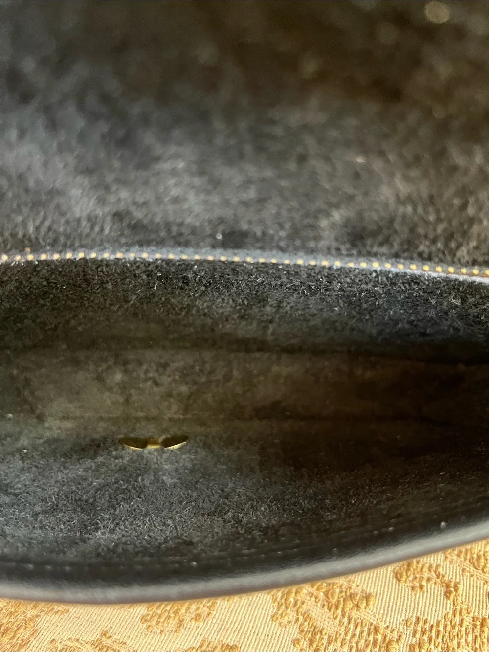 Vintage COACH Mini Clutch 9375 Precreed/Cartouche Black 1970’s New York City